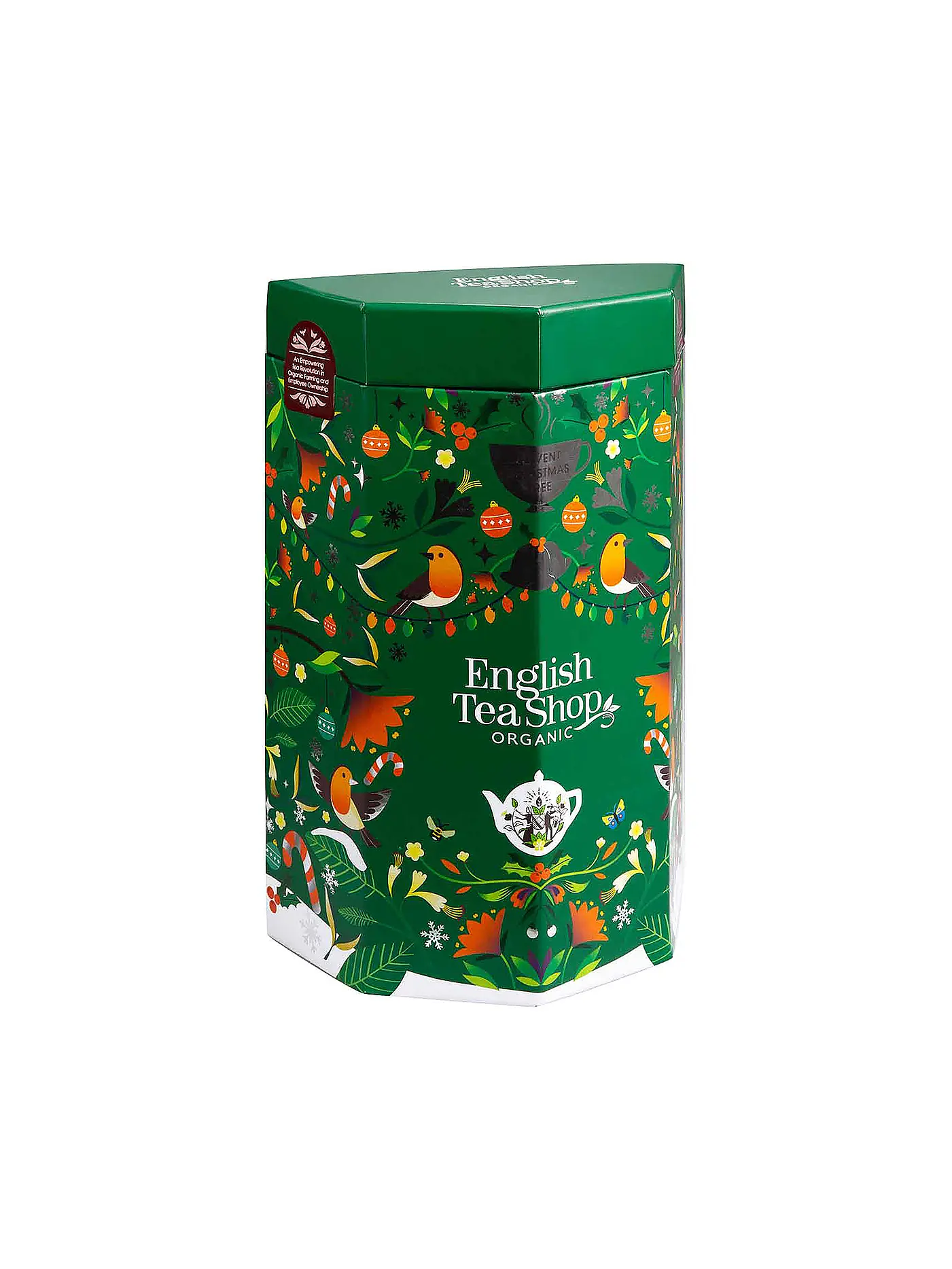 ENGLISH TEA SHOP | Tee Adventskalender "Tannenbaum", BIO, 25 Pyramidenbeutel | 